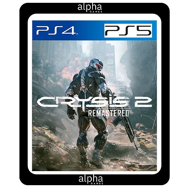 Crysis 2 Remastered PS4 Mídia Digital