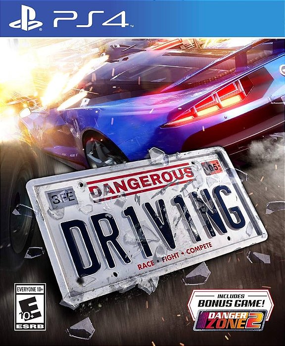 Dangerous Driving - Ps4 - Mídia Digital