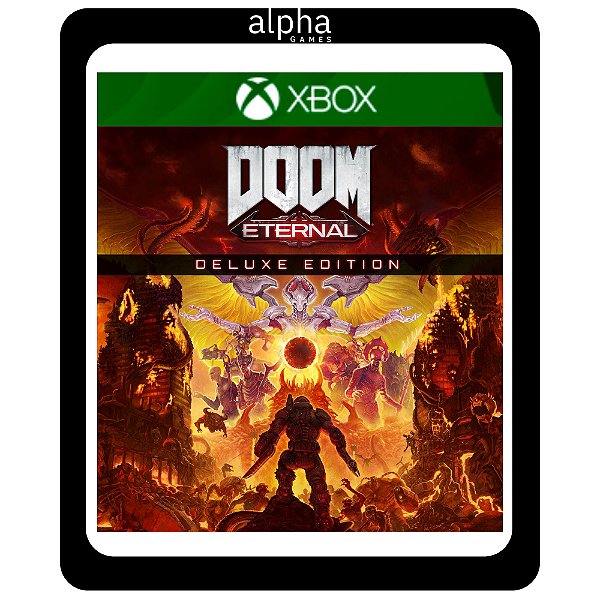 DOOM Eternal Deluxe Edition Xbox One Mídia Digital