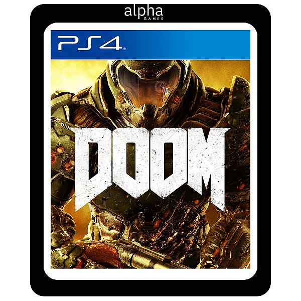 DOOM PS4 Mídia Digital
