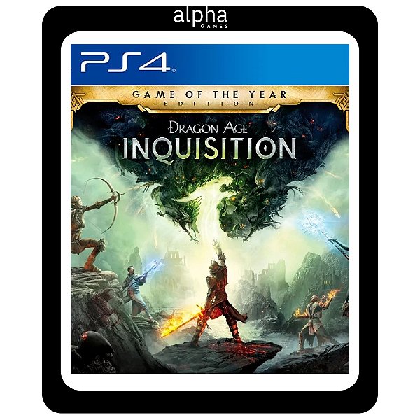 Dragon Age Inquisition - Edição Jogo do Ano PS4 Mídia Digital