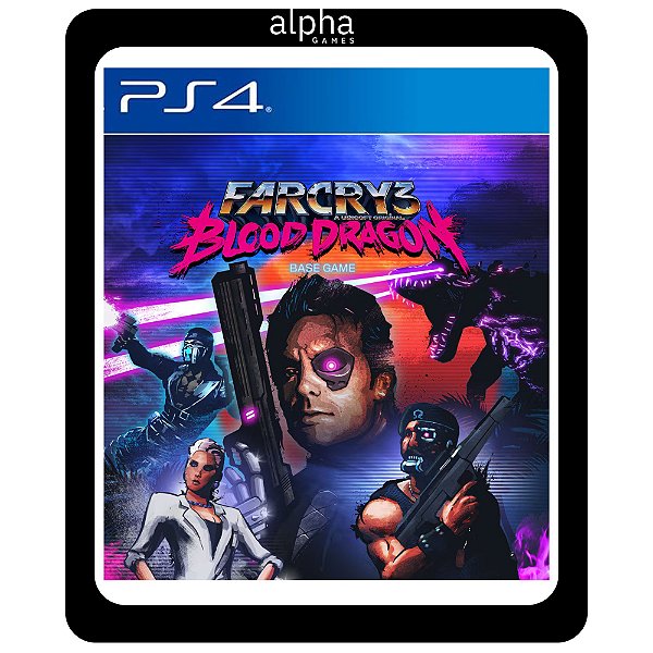 Far Cry 3 Blood Dragon Classic Edition PS4 Mídia Digital