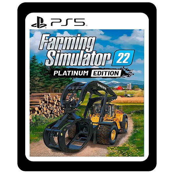 Farming Simulator 22 - Platinum Edition PS5 Mídia Digital