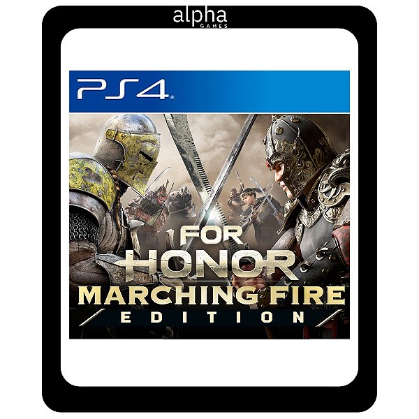 For Honor Marching Fire Edition - Ps4 - Mídia Digital