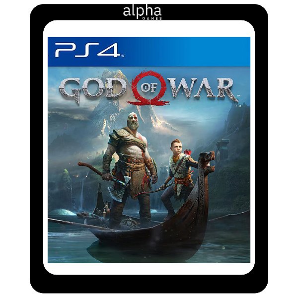 God Of War 4 - PS4 - (2018) Mídia Digital