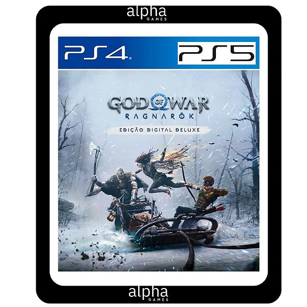 God of War Ragnarök Edição Deluxe PS5 Mídia Digital