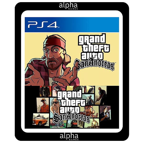 Grand Theft Auto San Andreas PS4 Mídia Digital