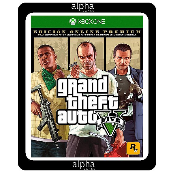 Gta 5 Xbox One - Mídia Digital