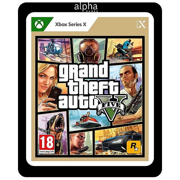 Gta 5 Xbox Series X|S Mídia Digital