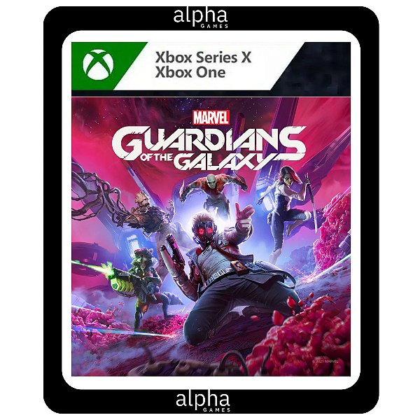 Guardiões da Galáxia da Marvel Xbox One Xbox Series X|S Mídia Digital