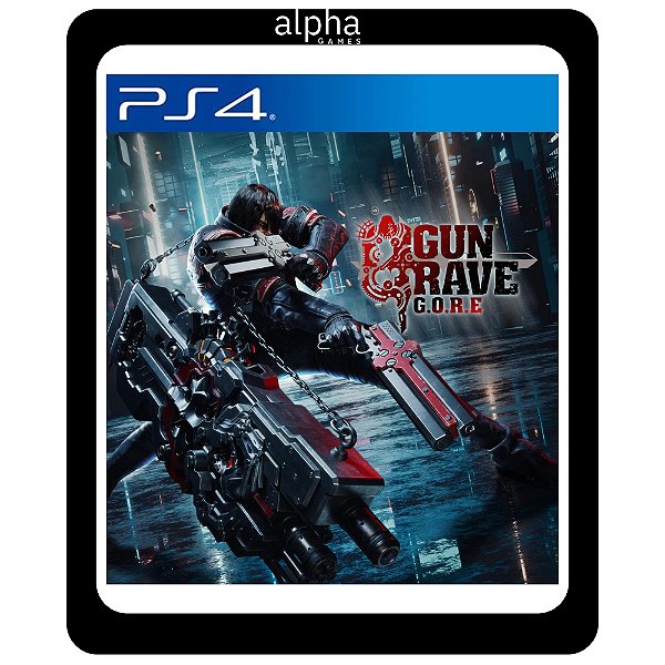 Gungrave G.O.R.E Ps4 Mídia Digital