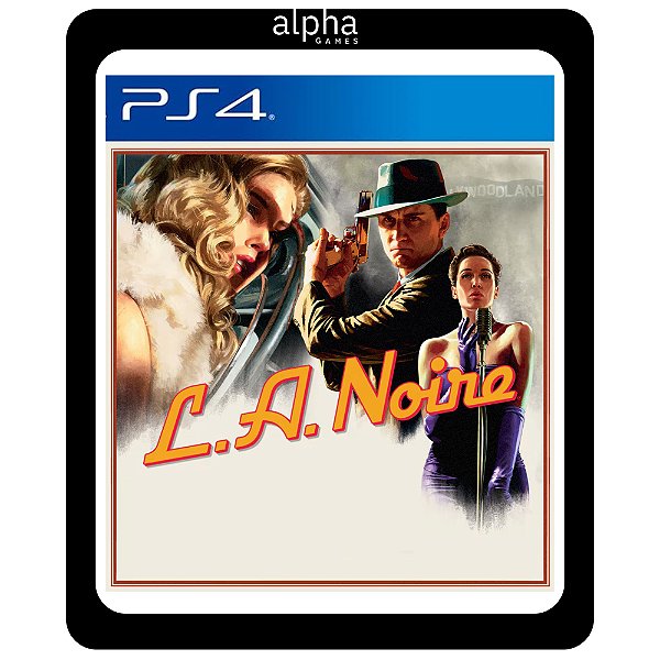L.A. Noire PS4 Mídia Digital