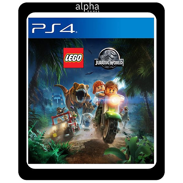LEGO Jurassic World O Mundo Dos Dinossauros PS4 Mídia Digital