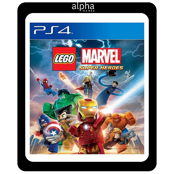 Lego Marvel Super Heroes Ps4 - Mídia Digital
