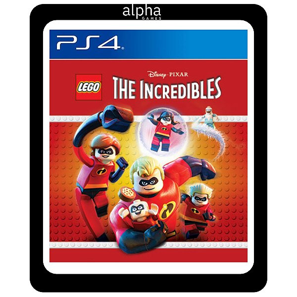 Lego Os Incríveis Ps4 Mídia Digital
