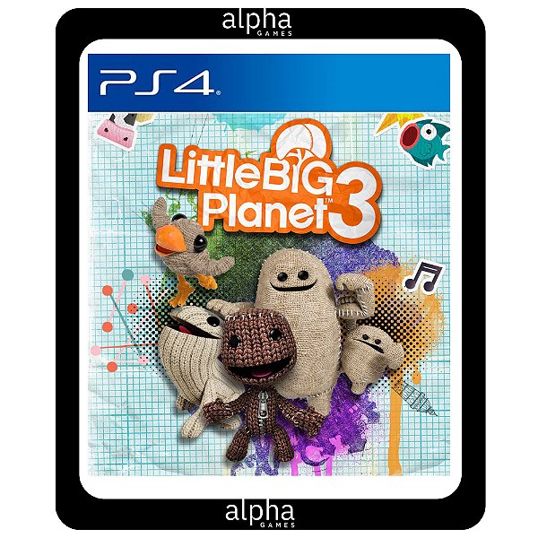 Little Big Planet 3 - Ps4 - Mídia Digital