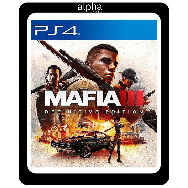 Mafia 3 III: Definitive Edition Ps4 Mídia Digital
