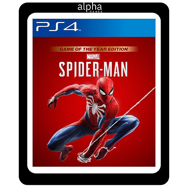 Marvel's Spider-Man Game of the Year Edition PS4 Mídia Digital