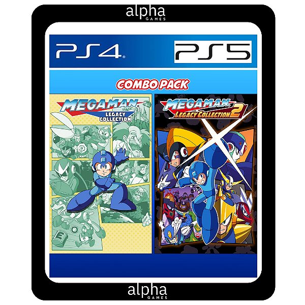 Mega Man Legacy Collection 1 + 2 - Ps4 - Mídia Digital
