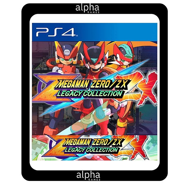 Mega Man Zero/ZX Legacy Collection PS4 Mídia Digital