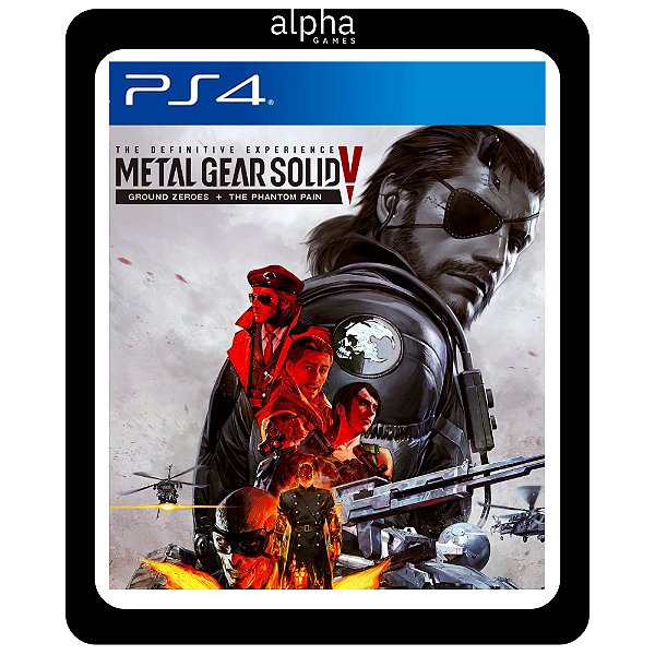 Metal Gear Solid 5 The Definitive Experience PS4 Mídia Digital