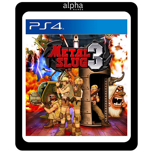 Metal Slug 3 PS4 Mídia Digital