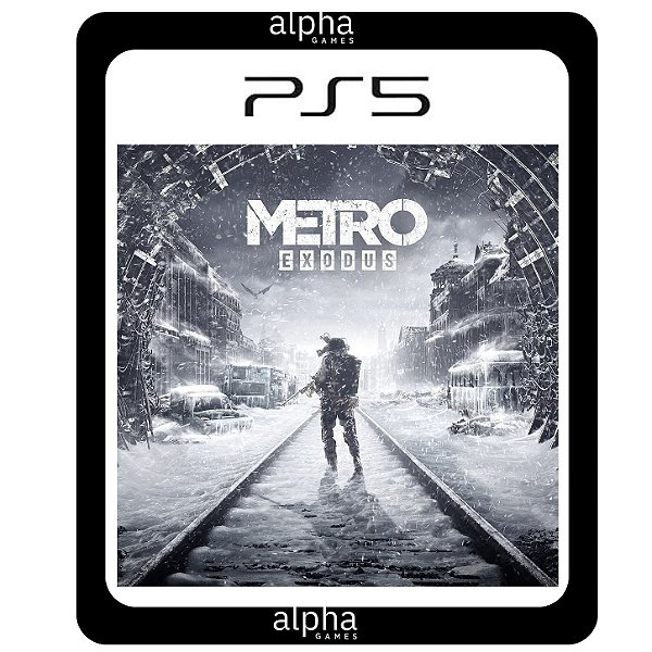 Metro Exodus PS5 Mídia Digital