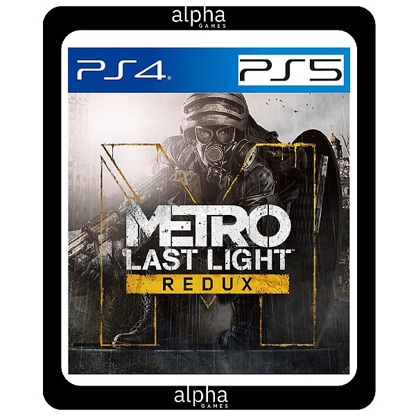 Metro: Last Light Redux PS4 Mídia Digital