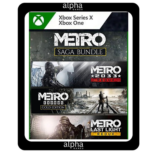 Metro Saga Bundle Xbox One Mídia Digital