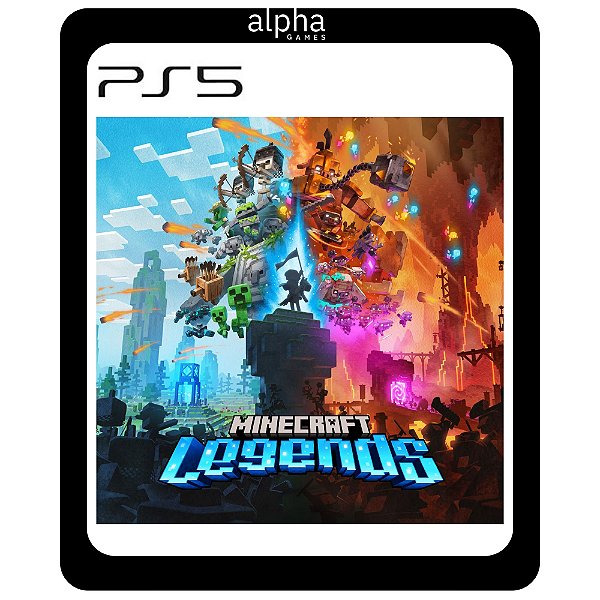Minecraft Legends Ps5 Mídia Digital
