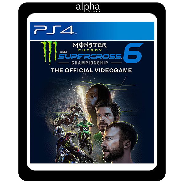 Monster Energy Supercross - The Official Videogame 6 Ps4 Mídia Digital