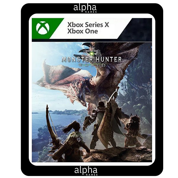 MONSTER HUNTER: WORLD Xbox One Xbox Series Mídia Digital