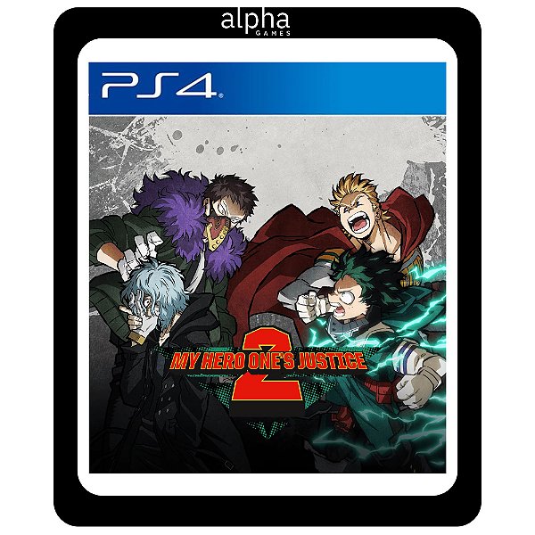 MY HERO ONE'S JUSTICE 2 PS4 Mídia Digital