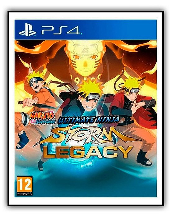 Naruto Shippuden: Ultimate Ninja Storm Legacy - Ps4 - Midia Digital