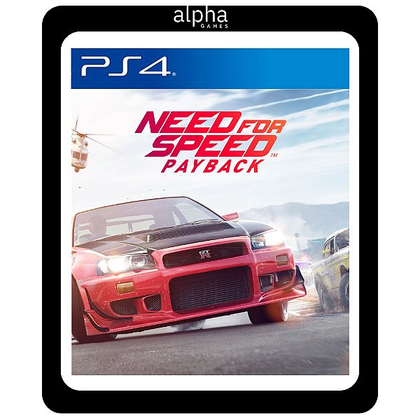 Need for Speed Payback Ps4 Mídia Digital