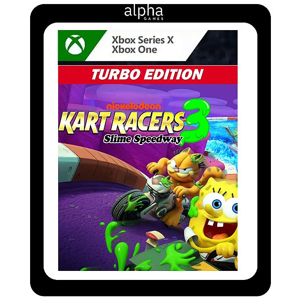 Nickelodeon Kart Racers 3: Slime Speedway Turbo Edition Xbox One Mídia Digital