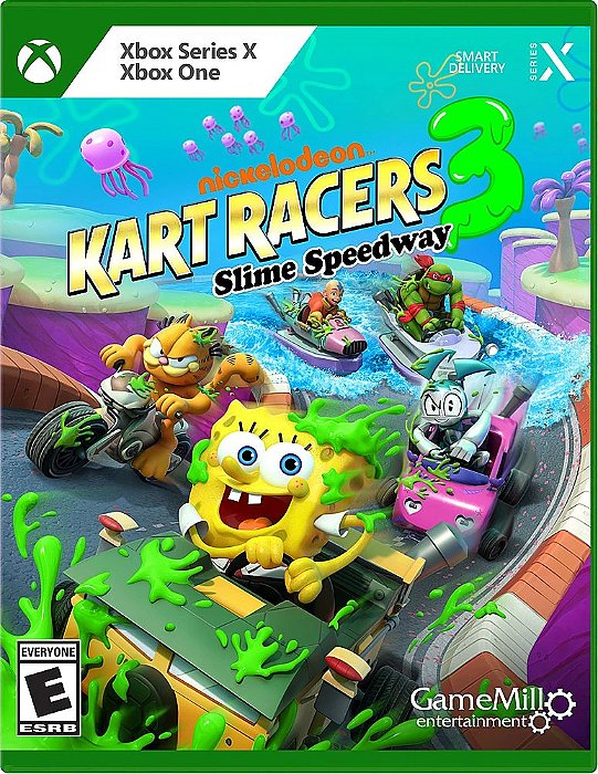 Nickelodeon Kart Racers 3: Slime Speedway Turbo Edition Xbox One Mídia Digital