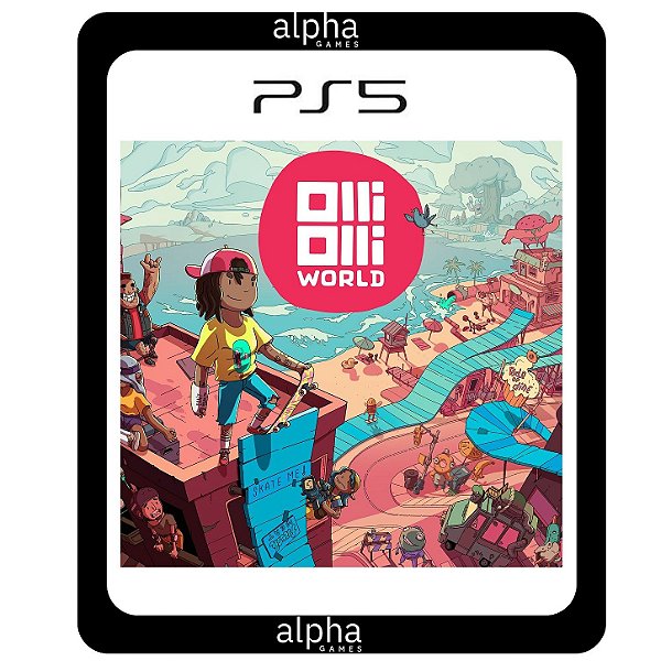 OlliOlli World Rad Edition PS5 Mídia Digital