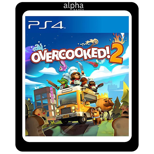 Overcooked 2 Ps4 Mídia Digital