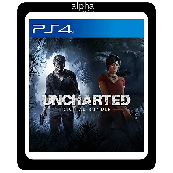 UNCHARTED 4 A Thief's End e UNCHARTED The Lost Legacy PS4 Mídia Digital