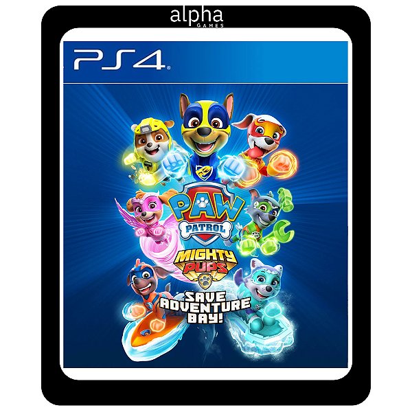 Patrulha PATA: Os Cachorrinhos Poderosos salvam a Baía da Aventura PS4 Mídia Digital