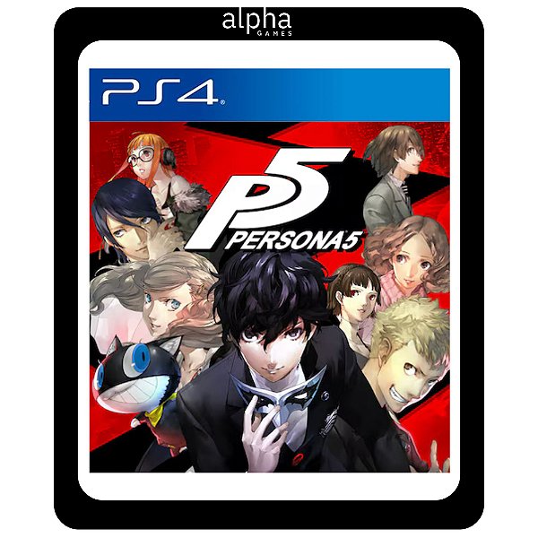 Persona 5 Ps4 Mídia Digital
