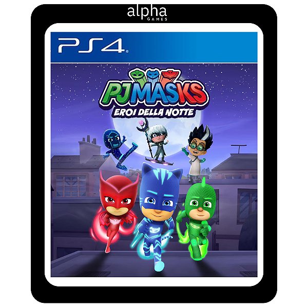 PJ Masks - Os heróis da noite PS4 Mídia Digital