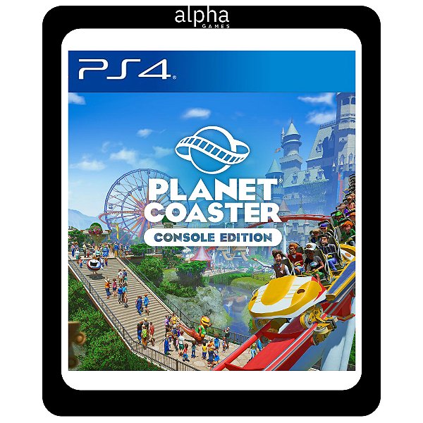 Planet Coaster Edição de Console PS4 Mídia Digital