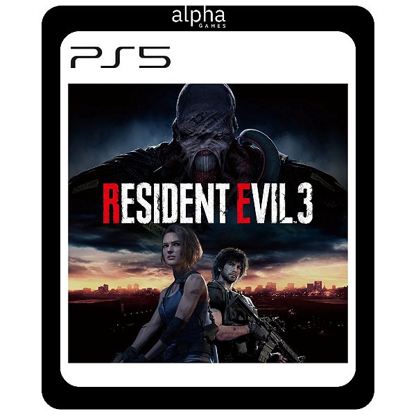 Resident Evil 3 PS5 Mídia Digital