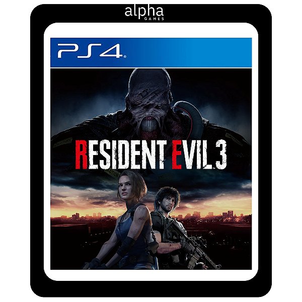Resident Evil 3 Remake - PS4 - Mídia Digital