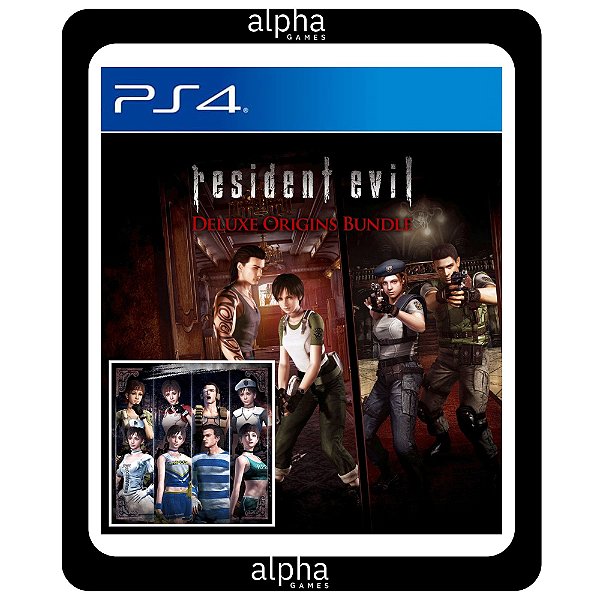 Resident Evil: Deluxe Origins Bundle PS4 Mídia Digital