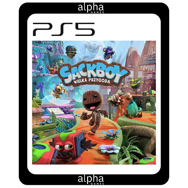 Sackboy Uma Grande Aventura Ps5 Mídia Digital