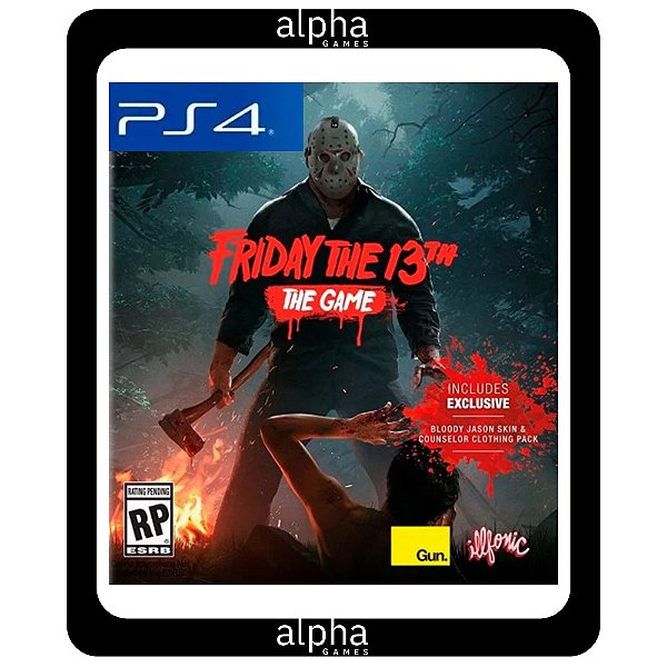 Sexta Feira 13 Friday the 13th The Game Ps4 Mídia Digital