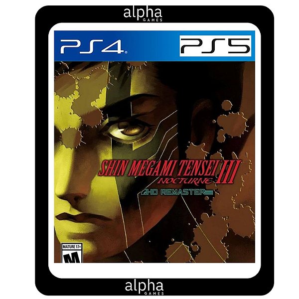 Shin Megami Tensei III Nocturne HD Remaster PS4 Mídia Digital